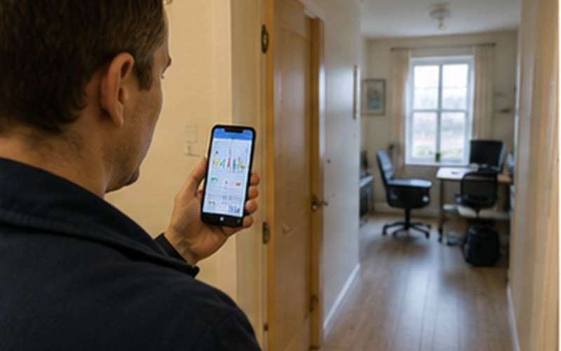 Wi-Fi pārklājuma pārbaude